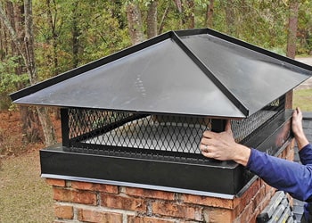 Chimney cap installation min